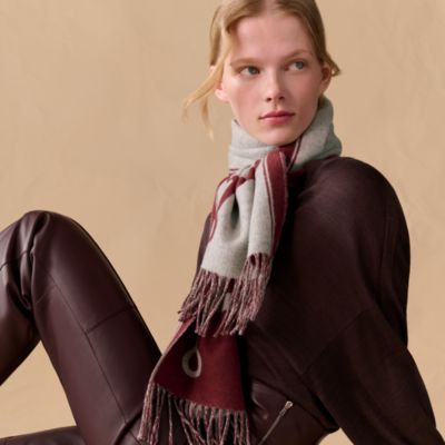 レディス, スカーフ、ショール＆マフラー, カシミアストール＆マフラー